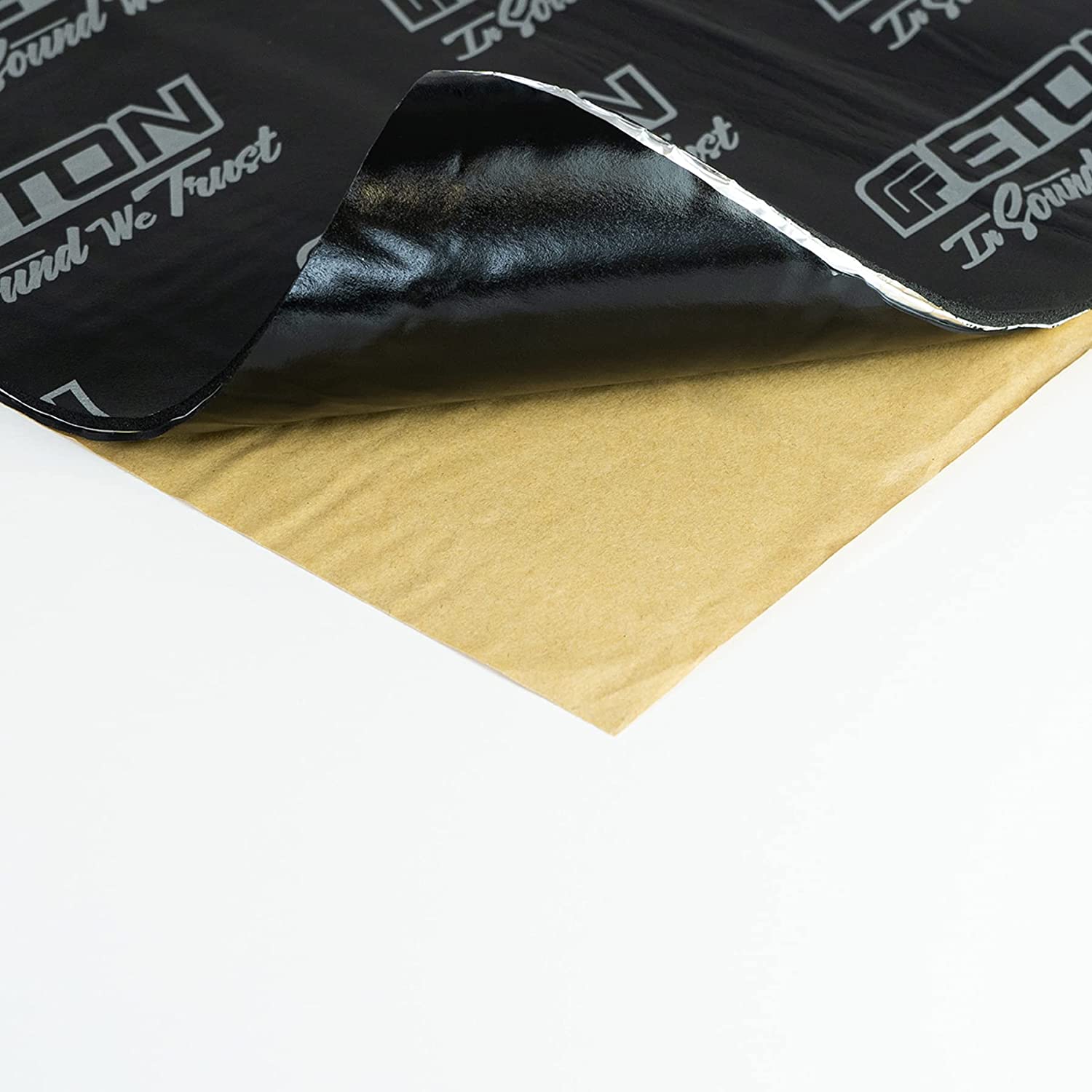 ETON NOISEKILL COMP 5: Selbstklebende Alu-Butyl Dämmmatten, High-End Dämmmaterial, Anti Dröhn Lärmschutz, Schalldämmung und Schallschutz für Autos, ca. 5,0 mm, 4 St., 500 x 700 mm